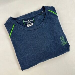 Psycho Bunny Crewneck T-Shirt  -Size 9- UK   3XL-US